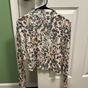 Cider Multicolor Floral Long Sleeve Top. Never worn.